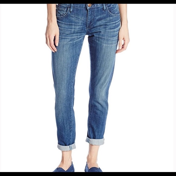 True Religion Audrey Crop Jean In Vintage Selvage - Picture 4 of 13